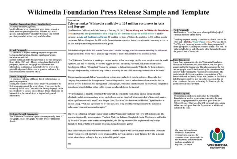 What Is The Function Of A Press Release?