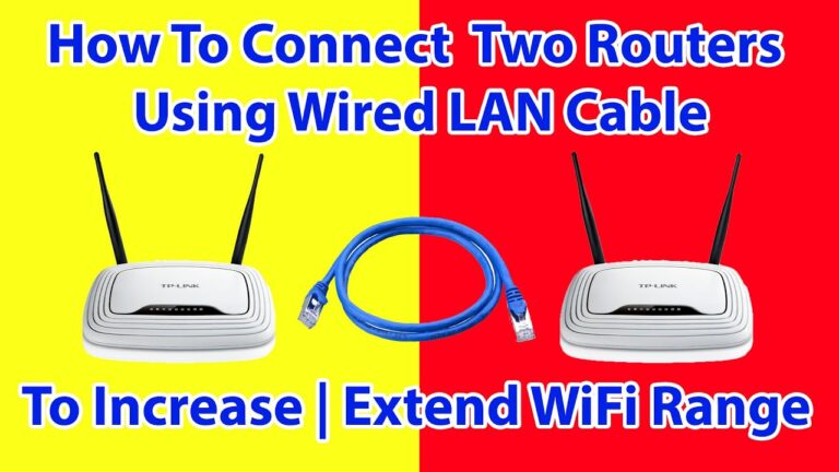 Can I Use 2 Routers To Extend My Wireless Range?