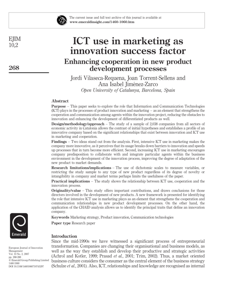 Why Is ICT Important In Marketing?